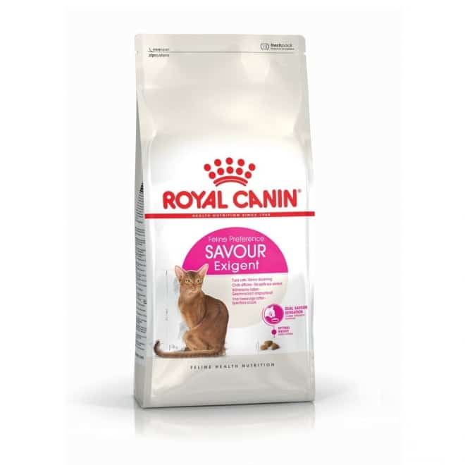מזון יבש לחתולים בררניים 2 ק"ג | Royal Canin Exigent Savour