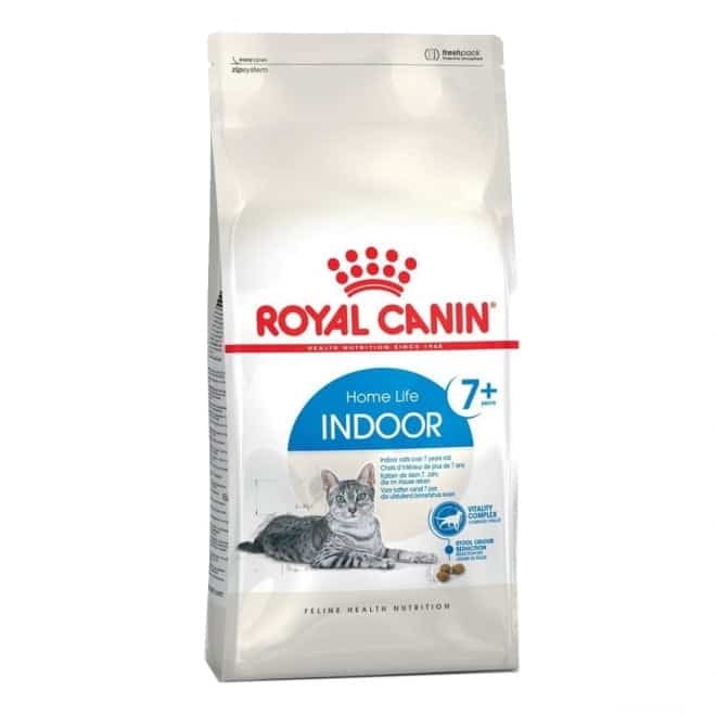 מזון יבש לחתולים מבוגרים מגיל 7+ 3.5 ק"ג | Royal Canin Indoor 7+