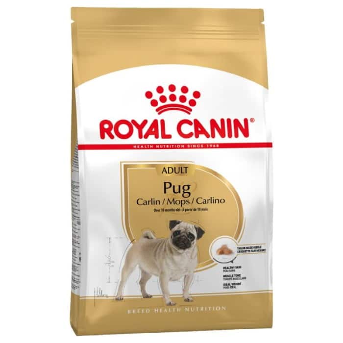 מזון יבש לכלבים בוגרים מגזע פאג 3 ק"ג | Royal Canin Adult Pug