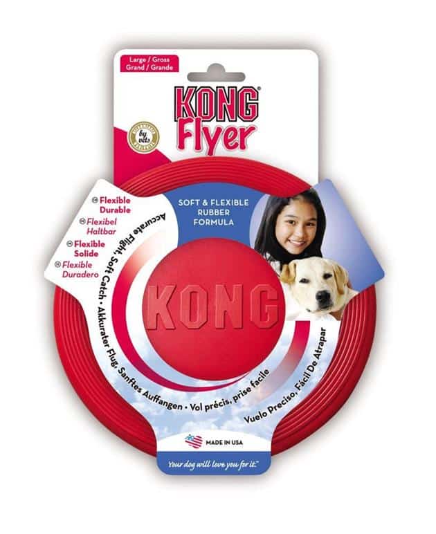 צעצוע פריזבי לכלבים בגודל L | KONG Flyer