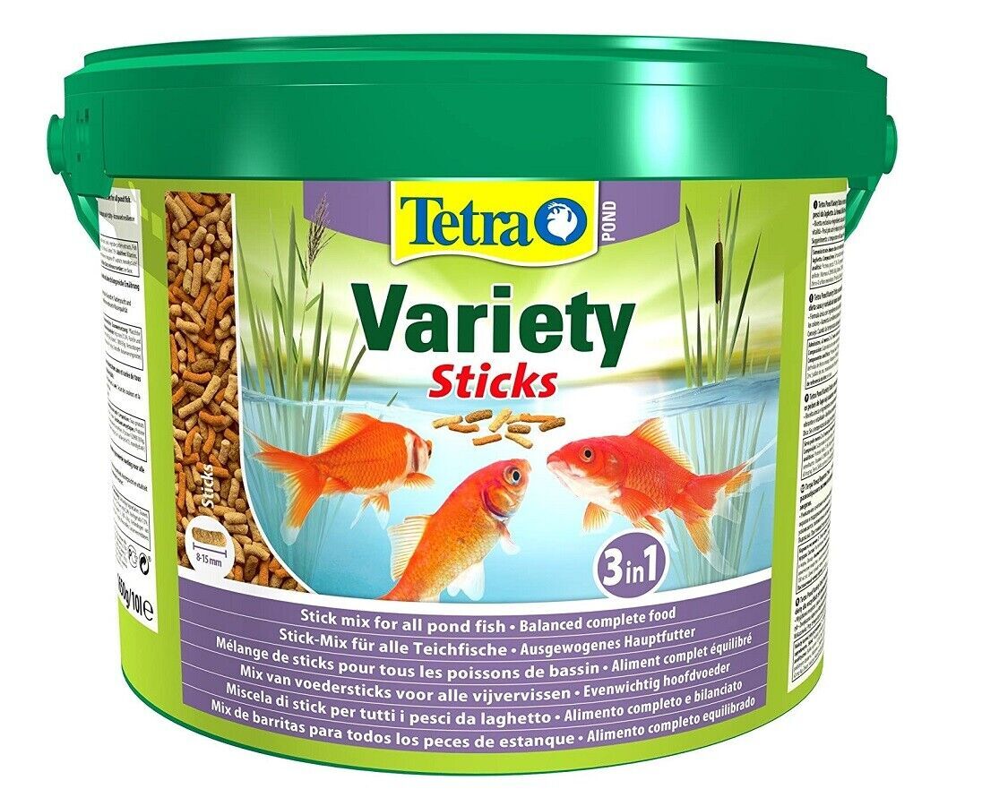 מזון צף לדגי בריכה 10 ליטר | Tetra Pond Variety