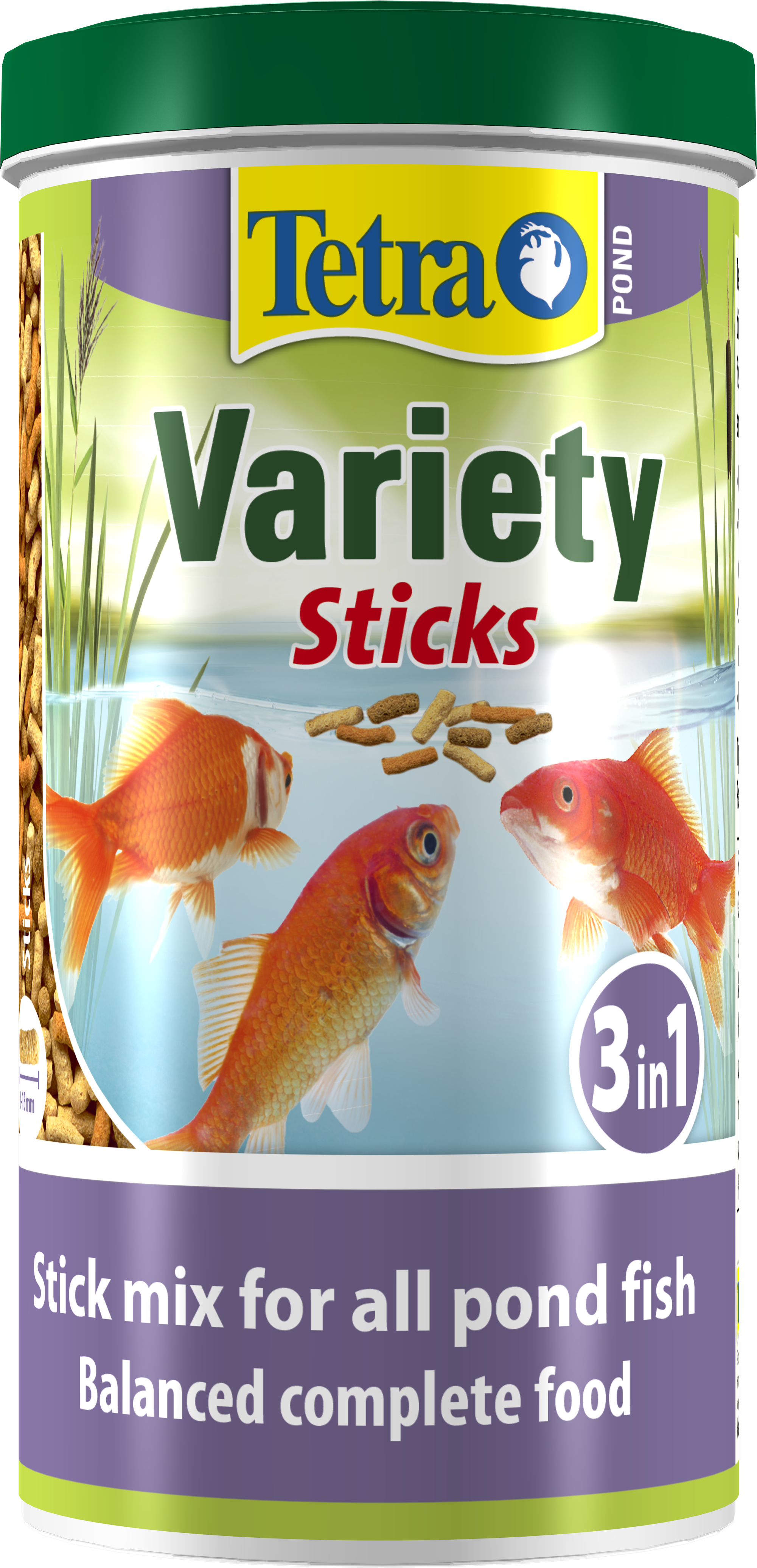 מזון צף לדגי בריכה 150 גרם | Tetra Pond Variety Sticks