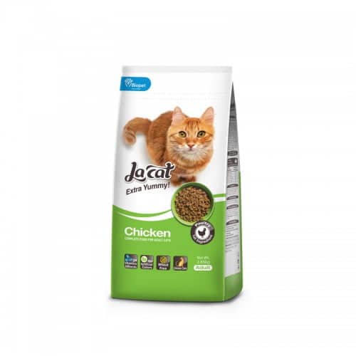 מזון יבש לחתולים בוגרים בטעם עוף 2.85 ק"ג | La Cat Adult Dry Cat Food