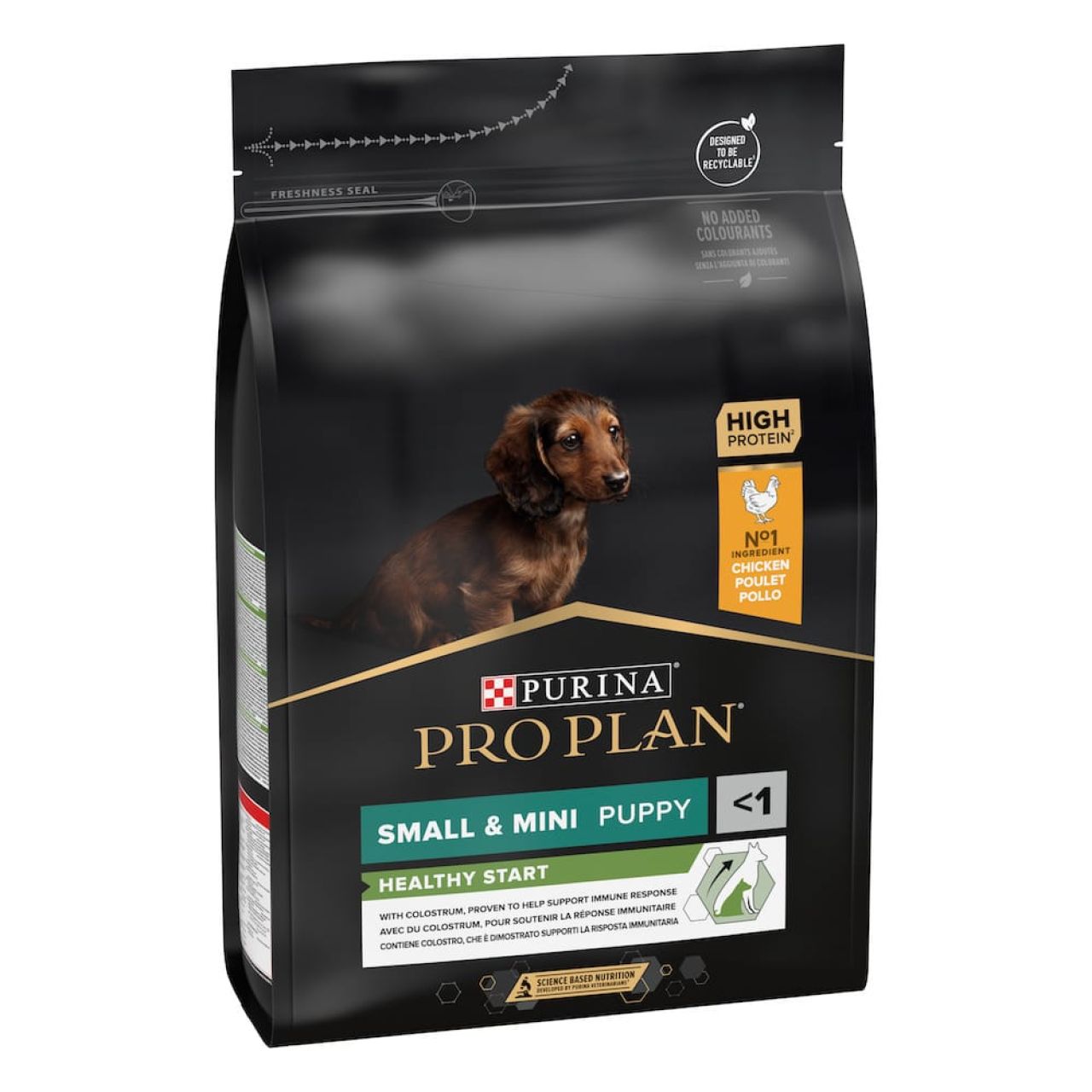 מזון יבש לגורי כלבים מגזע קטן 3 ק"ג | Pro Plan Puppy Small & Mini