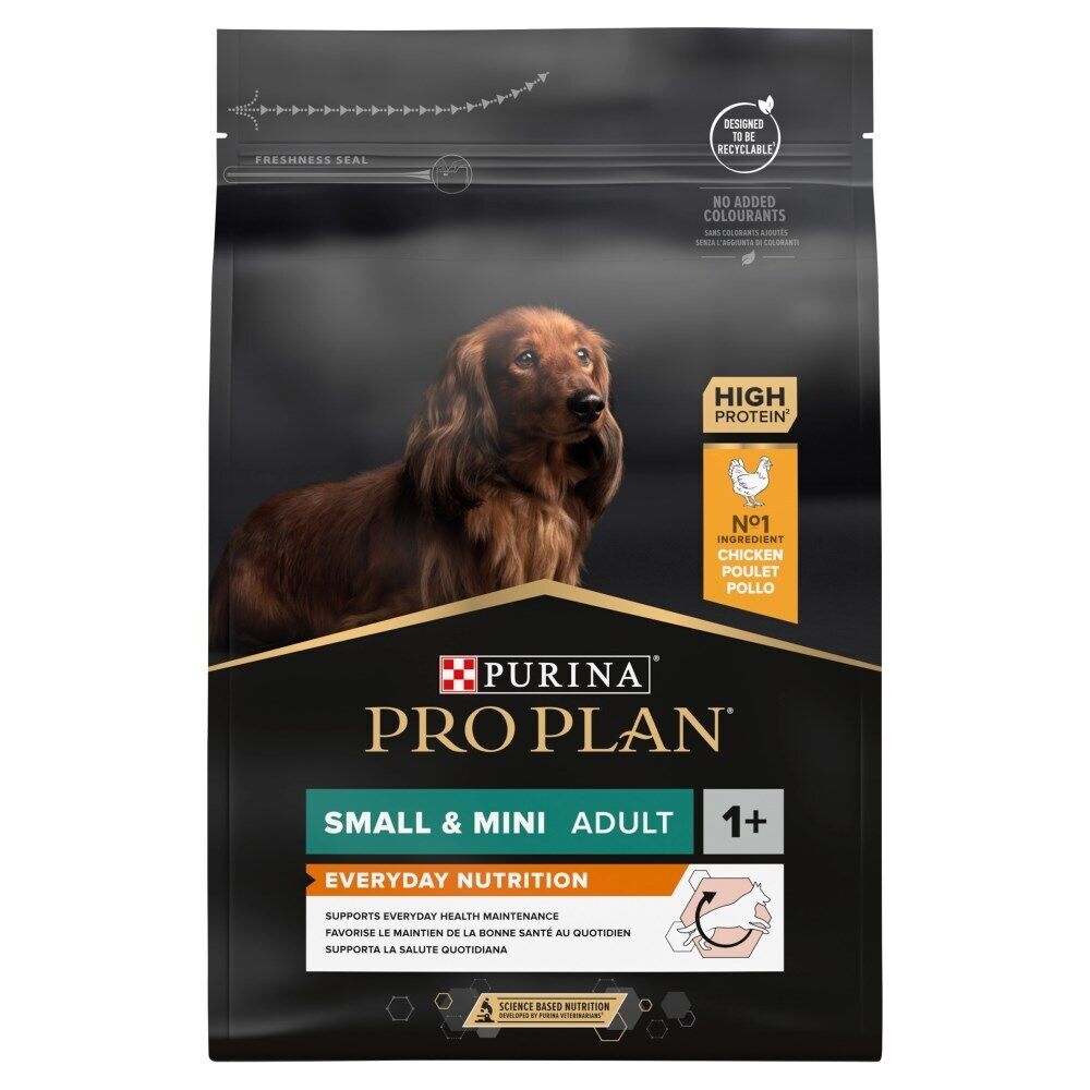 מזון יבש לכלבים בוגרים מגזע קטן 3 ק"ג | Purina Pro Plan