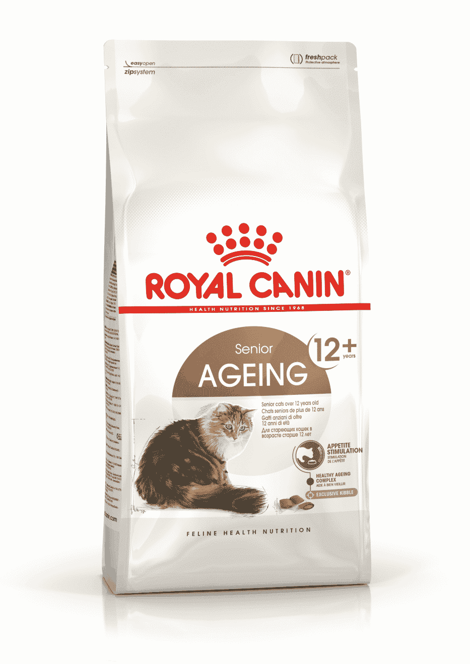 מזון יבש לחתולים מבוגרים מגיל 12 ומעלה 2 ק"ג | Royal Canin Ageing 12+