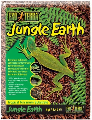 תשתית אדמת ג'ונגל 8.8 ליטר לזוחלים | Exo Terra Jungle Earth