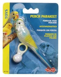 צעצוע תלייה לתוכים קטנים 1 יחידה | Living World Parrot Ring Toy