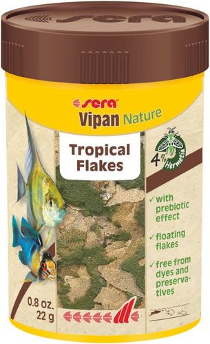 מזון טבעי לדגי נוי 100 מ"ל | Sera Vipan Nature