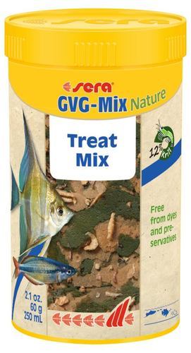 מזון טבעי לדגי מים מתוקים 250 מ"ל | Sera GVG-Mix Nature