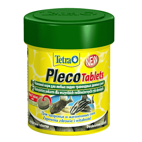 טבליות מזון לדגי קרקעית 85 גרם | Tetra Pleco Tablets