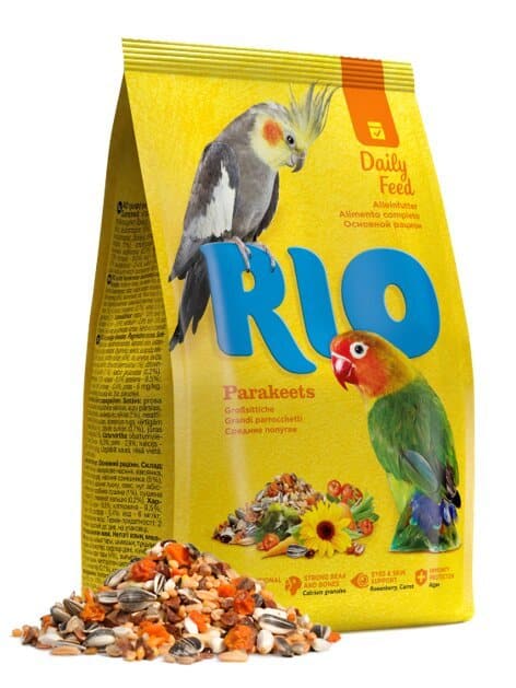 מזון מלא לציפורי אהבה וקוקטיילים 3 ק"ג | Rio Mealberry