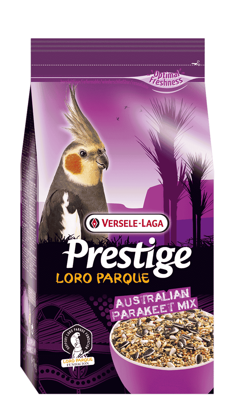 מזון פרמיום לקוקוטייל 1 ק"ג | Versele Laga Prestige Premium