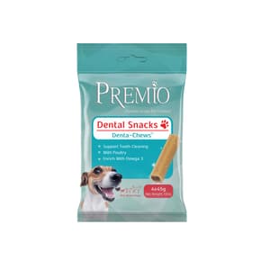 חטיף דנטלי לכלבים קטנים 180 גרם | Premio Dental Snack for Small Dogs