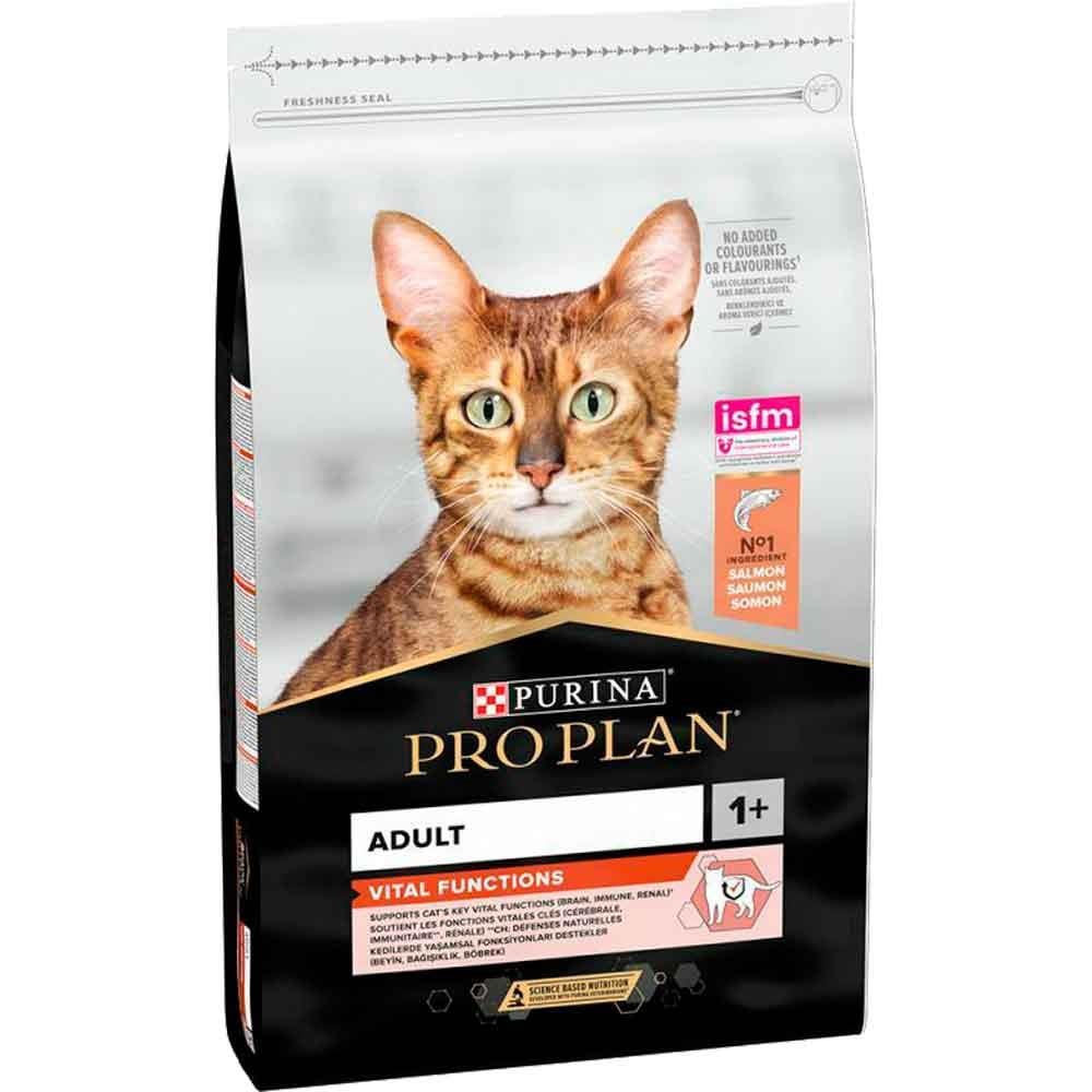 מזון יבש לחתולים בוגרים 3 ק"ג | Pro Plan Vital Functions Salmon
