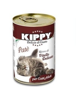 מעדן פטה עגל לחתול 400 גרם | KIPPY