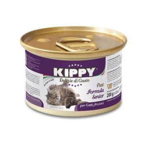 מעדן לחתולים מבוגרים בטעם בקר ועוף 200 גרם | KIPPY Senior Cat Food with Beef and Chicken
