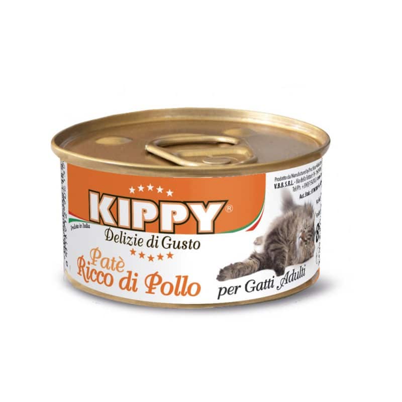 מעדן פטה עוף לחתול 85 גרם | KIPPY