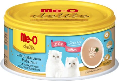 מעדן רטוב לחתולים טונה בחלב עיזים 80 גרם | ME-O