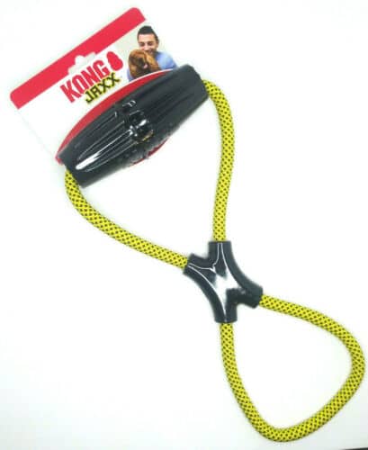 צעצוע משיכה לכלבים גדולים מידה L | KONG Jax Infinity Tug