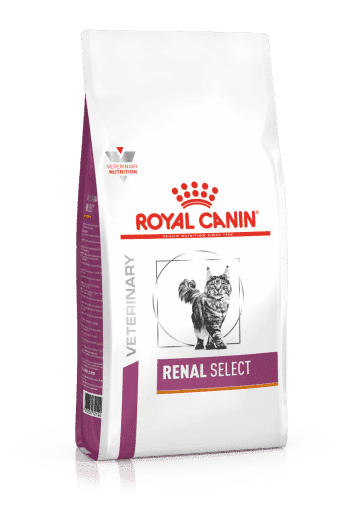 מזון יבש רפואי לחתולים בוגרים 2 ק"ג | Royal Canin Renal Select Cat