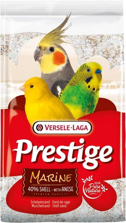 חול צדפים גס 5 ק"ג | Versele-Laga Prestige