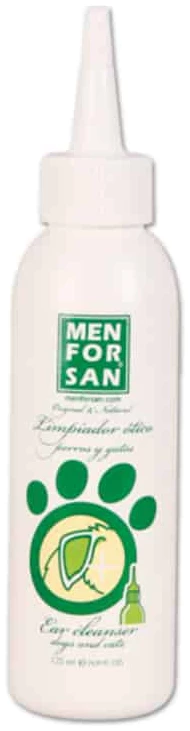 תמיסה לניקוי עיניים לכלבים וחתולים 125 מ"ל | MEN FOR SAN