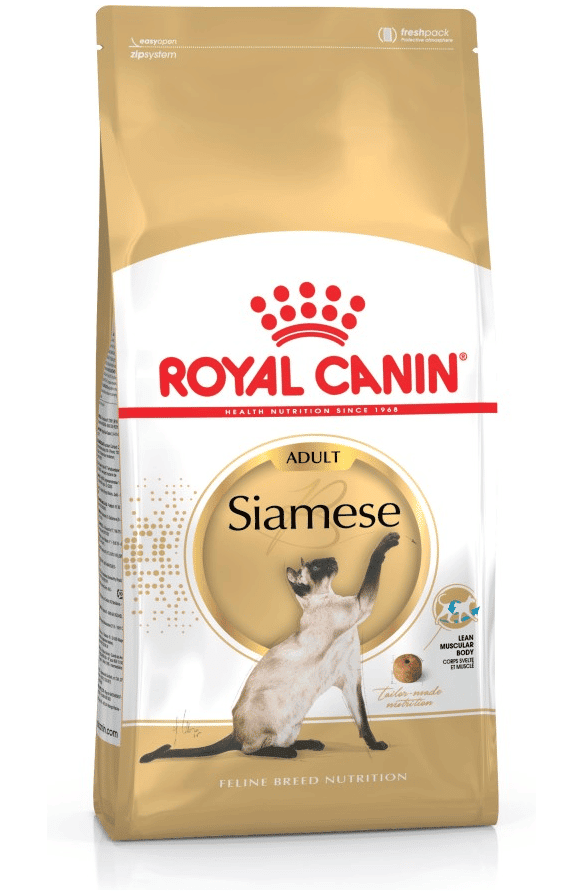 מזון יבש לחתולים בוגרים מגזע סיאמי 4 ק"ג | Royal Canin Siamese Adult