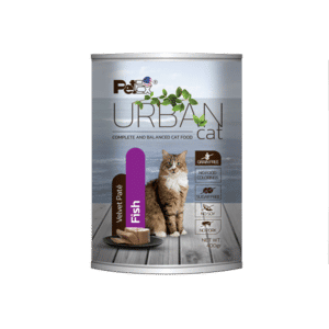 שימורי פטה לחתולים בוגרים בטעם דג 400 גרם | URBAN CAT