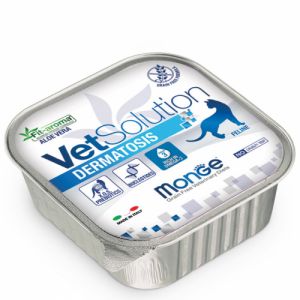 מזון רטוב לחתולים 100 גרם | Monge VetSolution Dermatosis