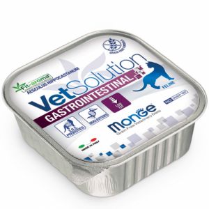 מזון רטוב רפואי לחתולים 100 גרם | Monge VetSolution Gastrointestinal Feline