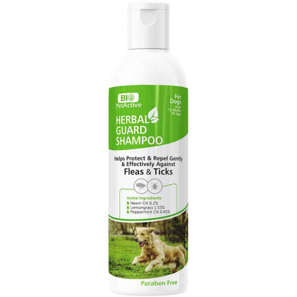 שמפו למניעת קרציות ופרעושים לכלבים 250 מ"ל | BIO PetActive