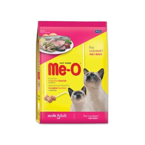 מזון יבש לחתולים בוגרים בטעם גורמה 6.8 ק"ג | Me-O Adult Cat Food Gourmet Flavour