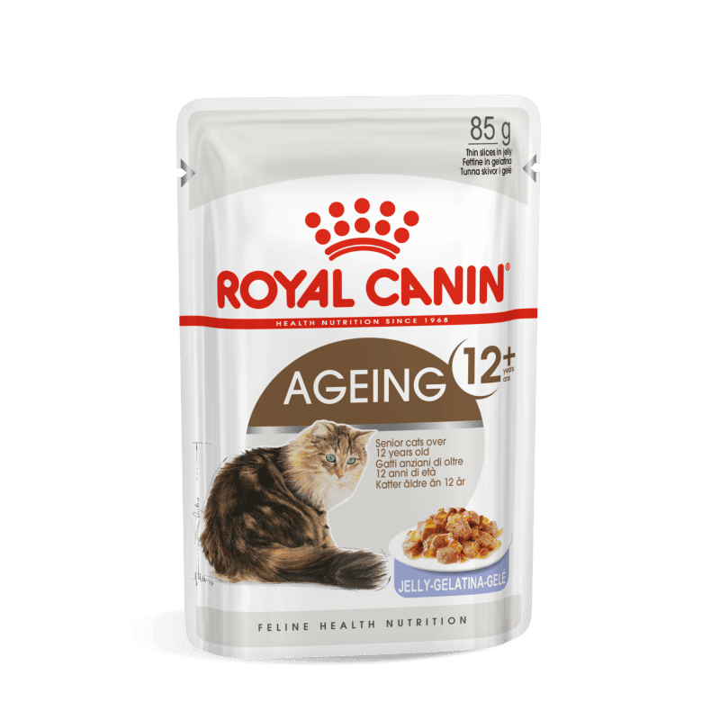 מזון רטוב לחתולים מבוגרים מגיל 12+ 85 גרם | Royal Canin Ageing 12+ Pouch