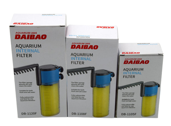 פילטר פנימי לאקווריום 900 ליטר/שעה | DAIBAO FILTER DB-1120F