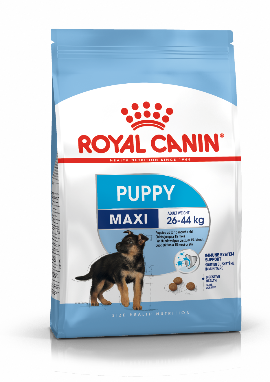 מזון יבש לגורי כלבים מגזע גדול 15 ק"ג | Royal Canin Maxi Puppy