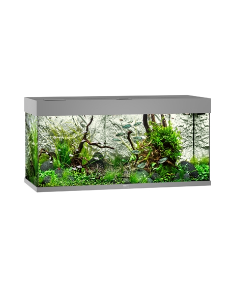 אקווריום 180 ליטר עם תאורת LED אפור | Juwel Aquarium Rio LED 180 L grey
