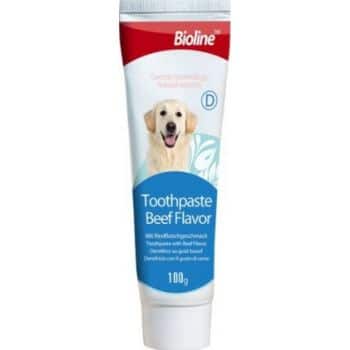 משחת שיניים לכלבים בטעם בקר 100 גרם | Bioline Pet Toothpaste Beef Flavor