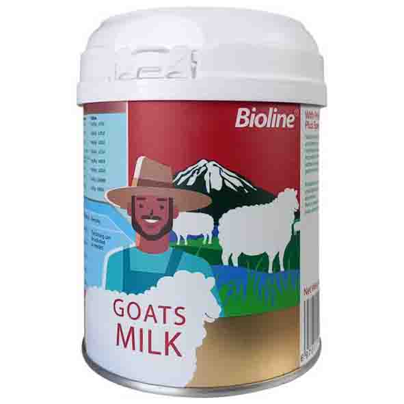 אבקת חלב עיזים 200 גרם לכלבים וחתולים | Bioline Dog and Cat Goat Milk Powder