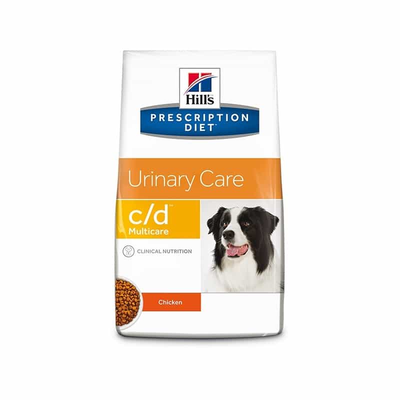 מזון יבש רפואי לכלבים 12 ק"ג | Hill's Prescription Diet c/d Multicare Urinary Care עם עוף