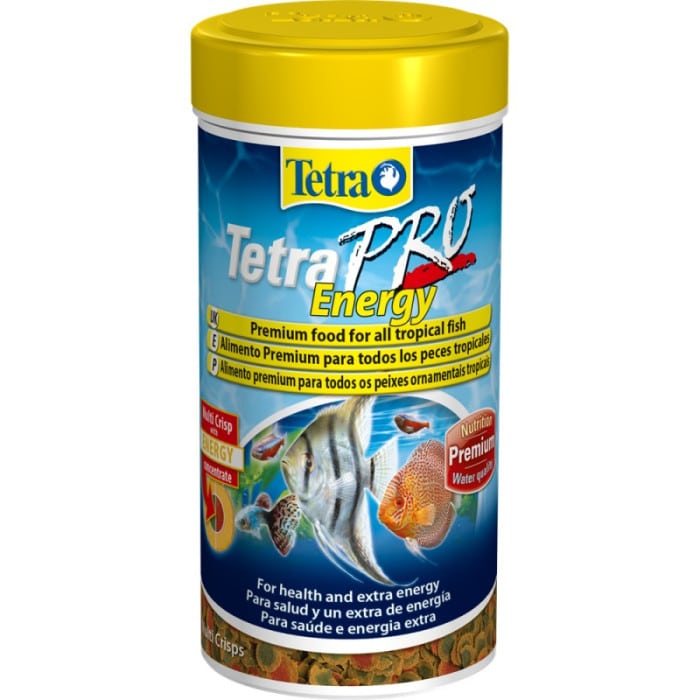 מזון דגים רב פריכים לדגים טרופיים 500 מ"ל | TetraPro Energy