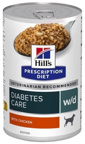 מזון רטוב רפואי לכלבים 370 גרם | Hill's Prescription Diet W/D
