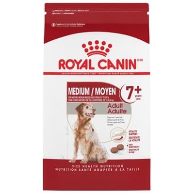 מזון יבש לכלבים בוגרים מגזע בינוני 15 ק"ג | Royal Canin Medium Adult 7+