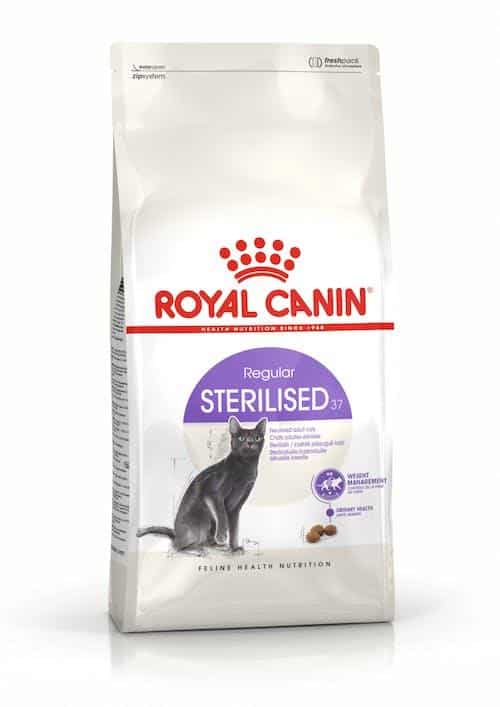 מזון יבש לחתולים בוגרים מסורסים 10 ק"ג | Royal Canin Sterilised 37