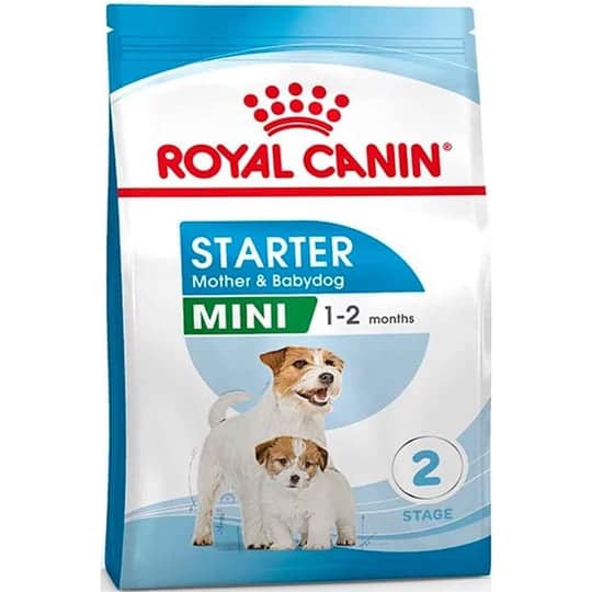 מזון יבש לגורי כלבים מגזע קטן 4 ק"ג | Royal Canin Mini Starter Mother & Babydog