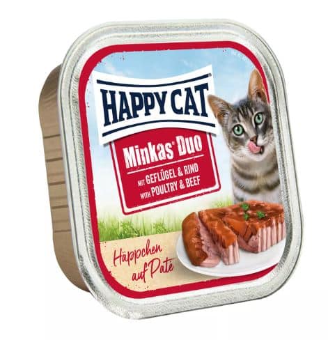 מעדן פטה עוף ובקר 100 גרם | Happy Cat