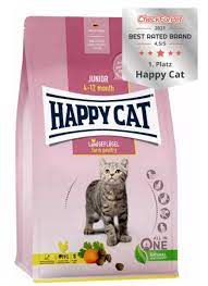 מזון יבש לגורי חתולים 4 ק"ג | Happy Cat Kitten