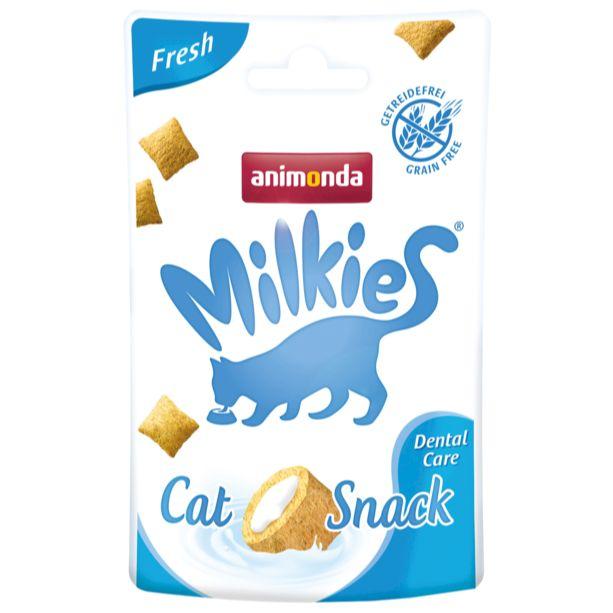 חטיף דנטלי לחתולים 30 גרם | Animonda Milkies Cat Snack - Fresh
