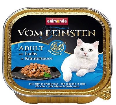 שימורים לחתולים בטעם סלמון 100 גרם | ANIMONDA Vom Feinsten Classic Cat Salmon
