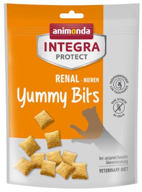 חטיף לחתול עם בעיית כליות 120 גרם | Animonda Integra Yummy Bits